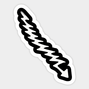 Lightening Bolt Sticker